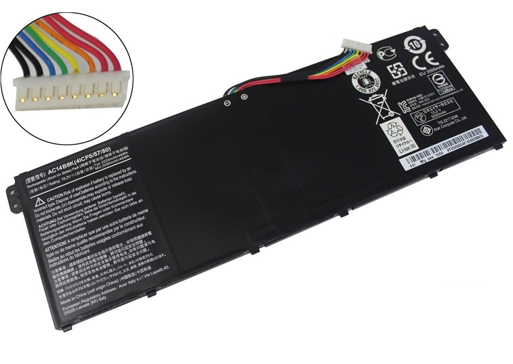 Pin Battery Laptop Acer (AC14B8K) V3-371, V3-111, ES1-511, ES1-512 XỊN